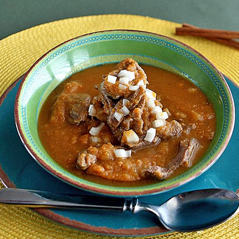 Pumpkin Soup in a bowl