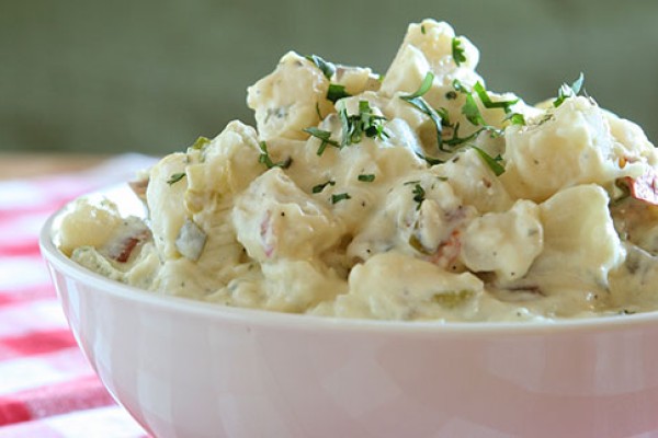 bowl of Herb Potato Salad
